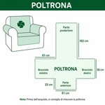 Copridivano trapuntato con cottage fiorito
