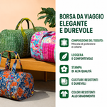 Dimensioni borsa da viaggio artigianale