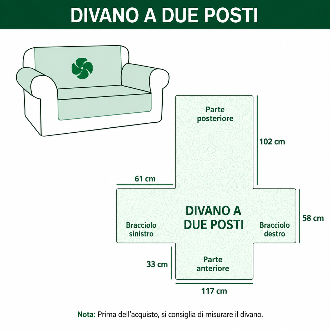 Copridivano trapuntato con cottage fiorito