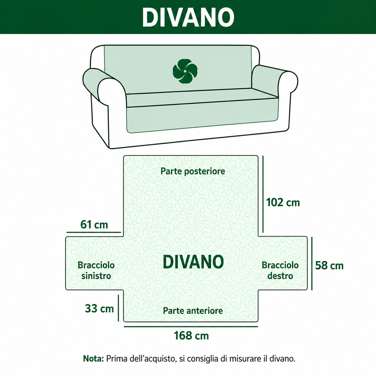 Copridivano trapuntato con cottage fiorito