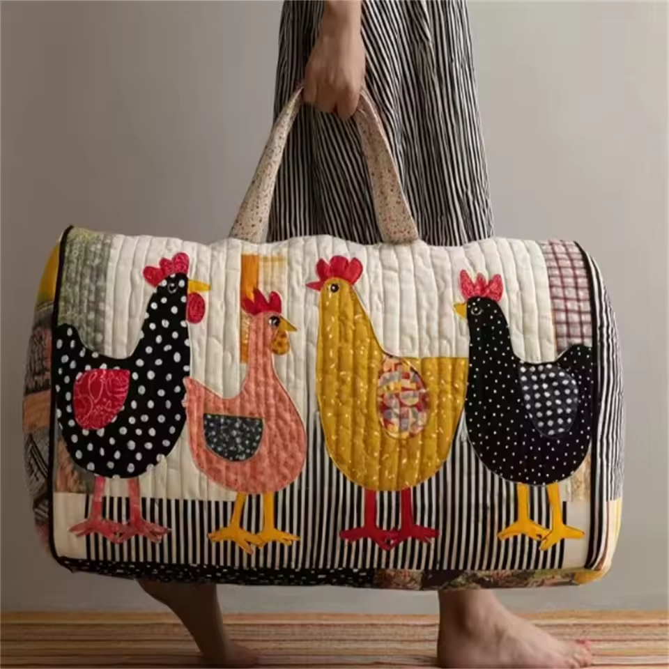 Fiorella | Borsa da viaggio artigianale