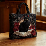 Borsa artigianale | Gatto Nero su Libri