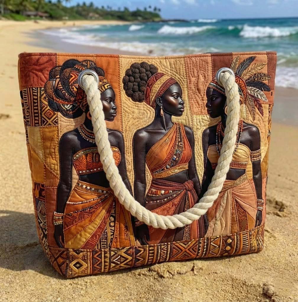 Borsa Mare e Viaggio Trapuntata Splendore delle Regine