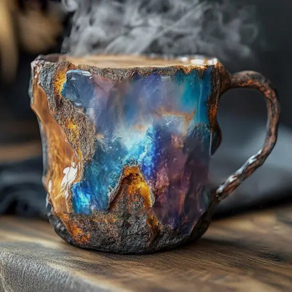 Tazze da Caffè in Minerale Infuso di Cristallo