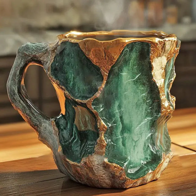 Tazze da Caffè in Minerale Infuso di Cristallo