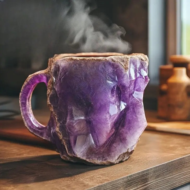 Tazze da Caffè in Minerale Infuso di Cristallo